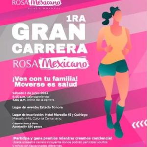 1ra Gran Carrera "Rosa Mexicano"