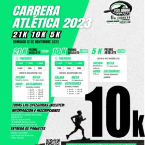 Donativo para 11° Medio Maratón Yo'o Joara 10K