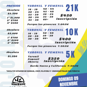 Inscripción 13° Medio Maratón Yo'o Joara 2025